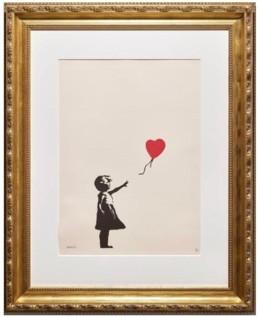 Girl with Balloon (signed)